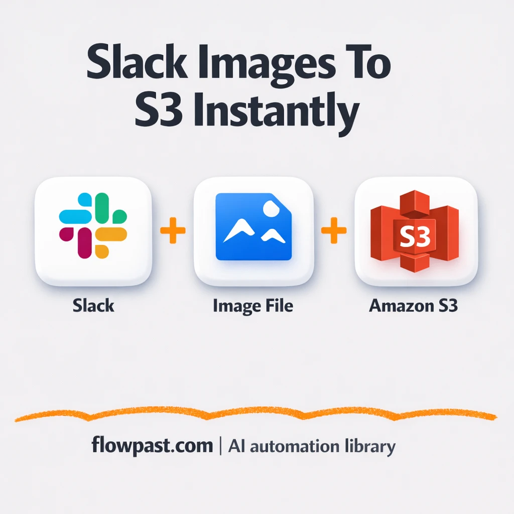 Slack to Cloudflare R2, public image links posted back - n8n workflow automation template
