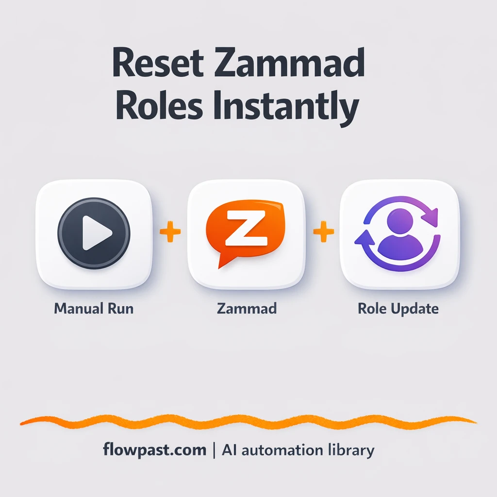 Zammad to Excel, clean role audits and safer access - n8n workflow automation template