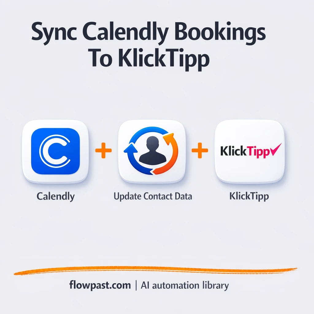 Calendly to KlickTipp, follow ups that never miss - n8n workflow automation template