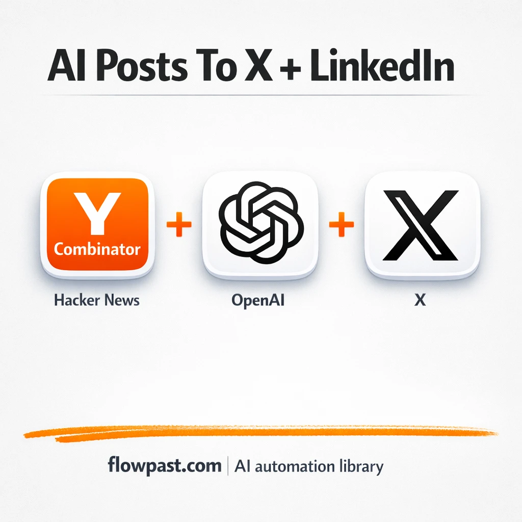 GitHub to LinkedIn, curated posts with Airtable logging - n8n workflow automation template