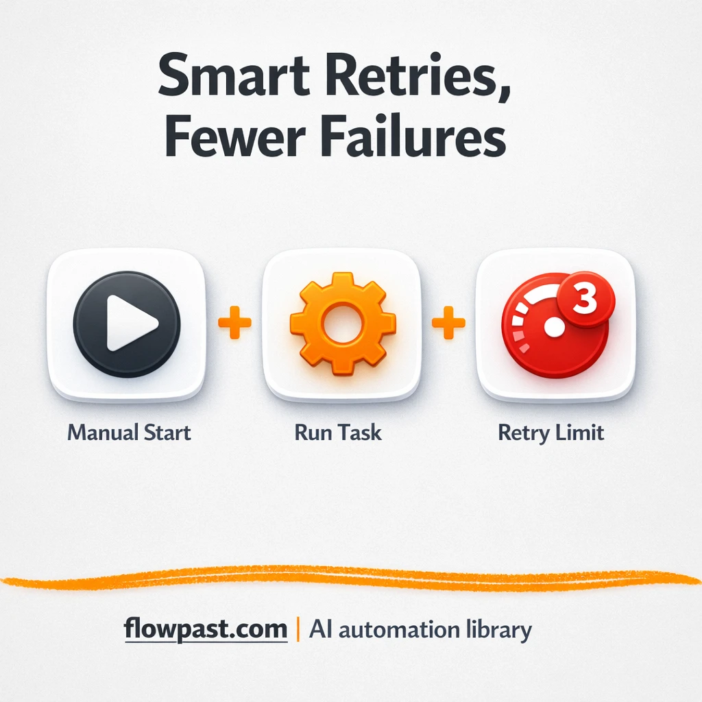 Slack alerts for smarter retries and fewer false fails - n8n workflow automation template