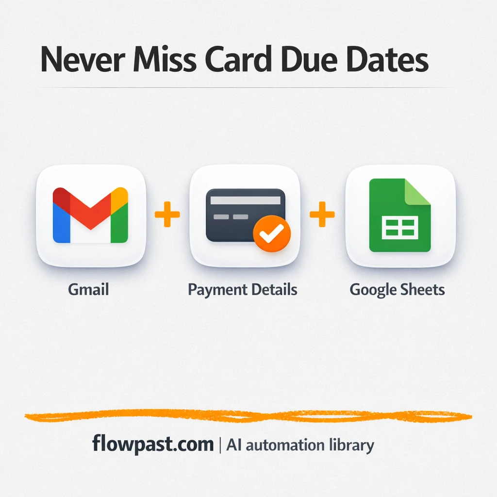 Gmail to Google Sheets, bills tracked without hassle - n8n workflow automation template