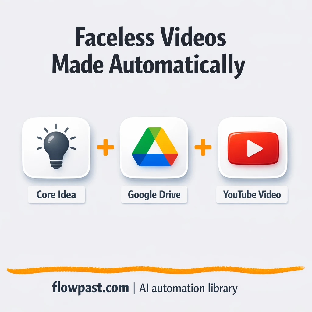ElevenLabs + Shotstack: faceless videos on autopilot - n8n workflow automation template