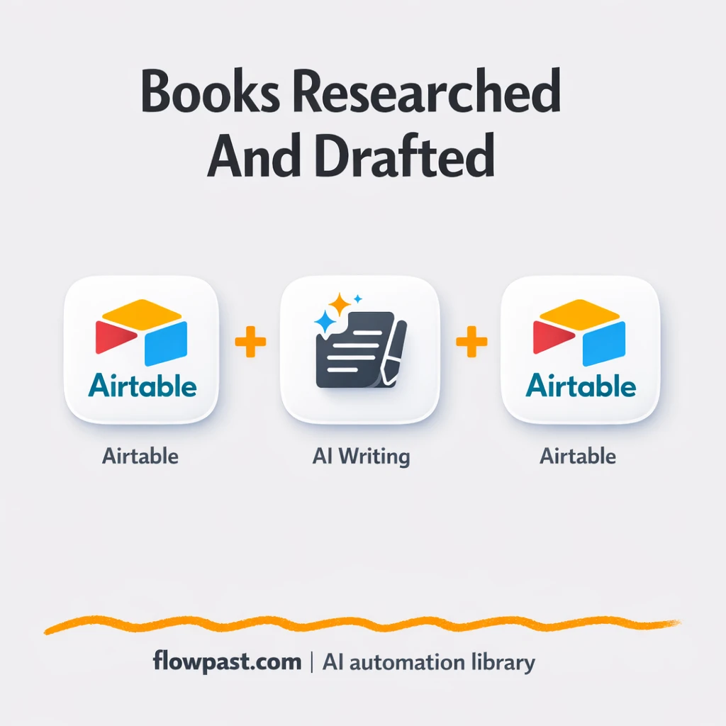 Airtable + Google Gemini: book chapters done for you - n8n workflow automation template