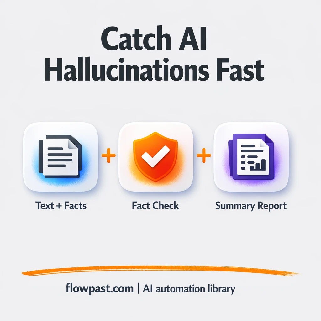 Google Docs + Slack: catch AI errors before publish - n8n workflow automation template