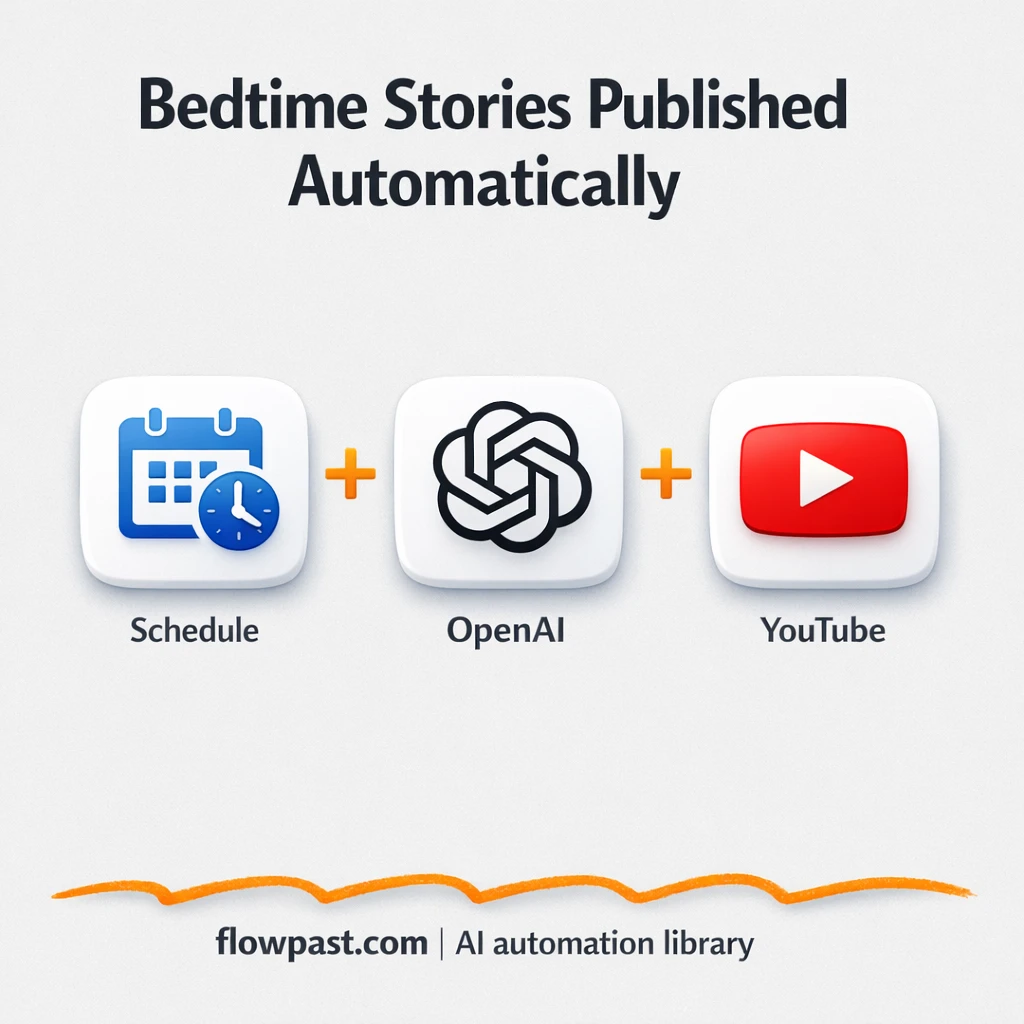 YouTube + Google Sheets: publish stories, track runs - n8n workflow automation template