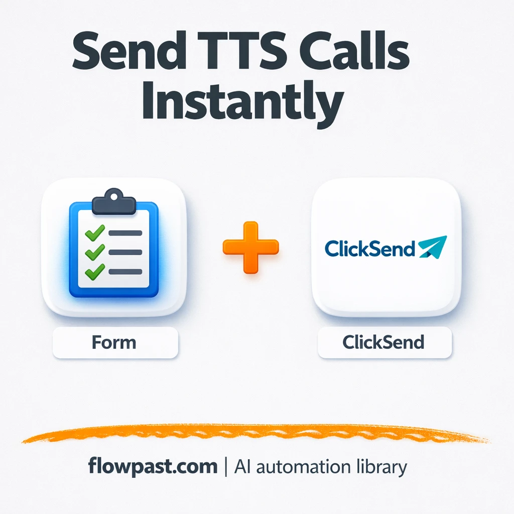 ClickSend + Google Sheets: voice reminders logged - n8n workflow automation template
