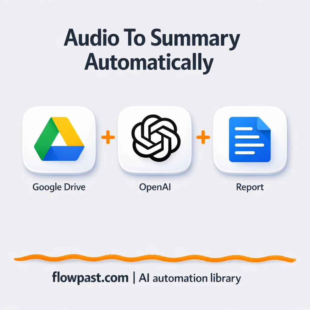 Google Drive + Gmail: approved transcripts, ready to use - n8n workflow automation template