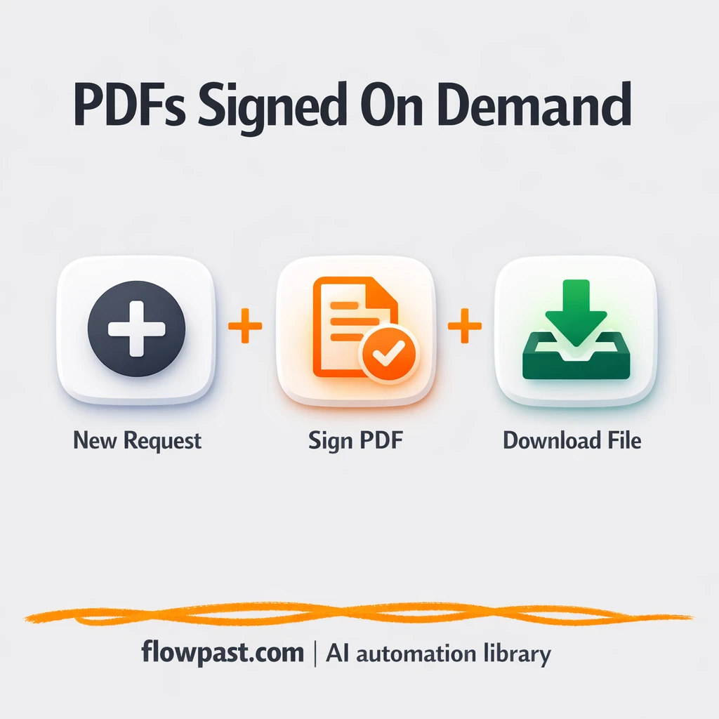 Postman to Google Drive, signed PDFs delivered fast - n8n workflow automation template