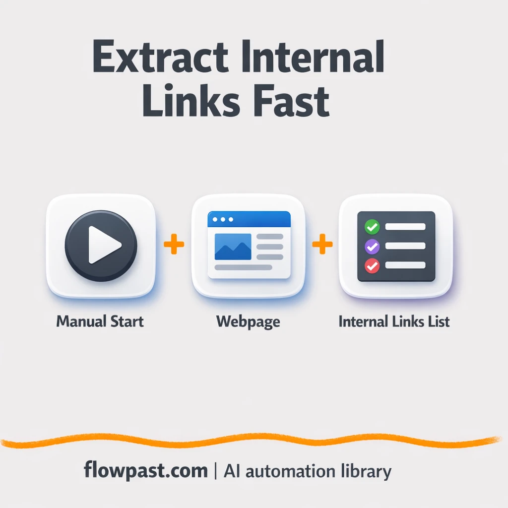 Webpage links to Google Sheets, audit lists ready - n8n workflow automation template