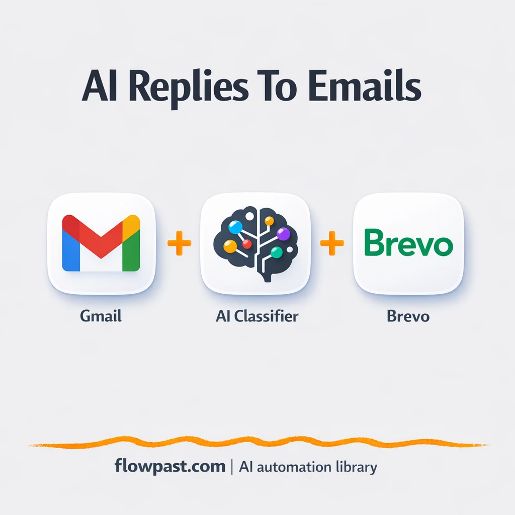Gmail + Brevo: replies sent, leads captured fast - n8n workflow automation template