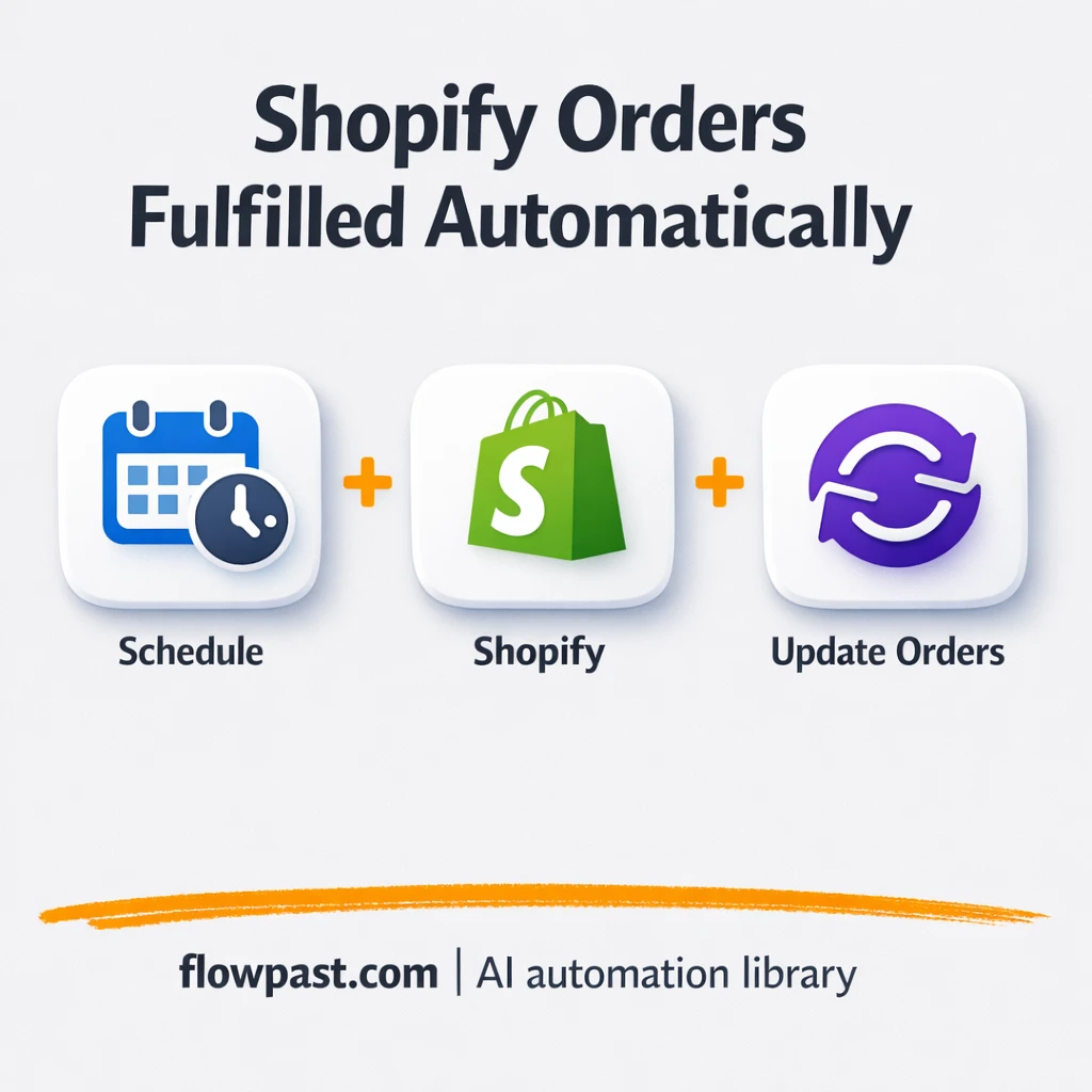 Shopify + WhatsApp: cleaner fulfillment updates - n8n workflow automation template