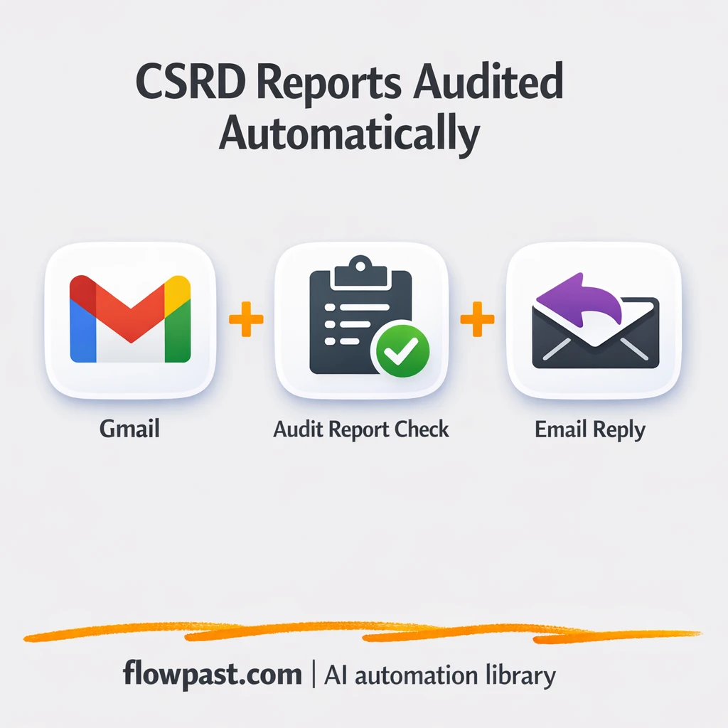 Gmail + Telegram for cleaner CSRD report validation - n8n workflow automation template