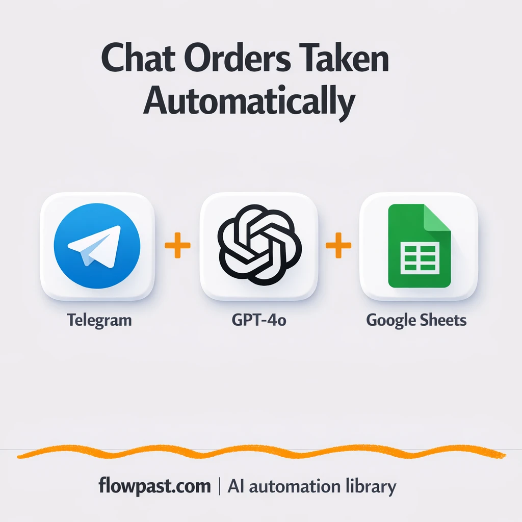 Telegram + Google Sheets: stock checks and orders - n8n workflow automation template