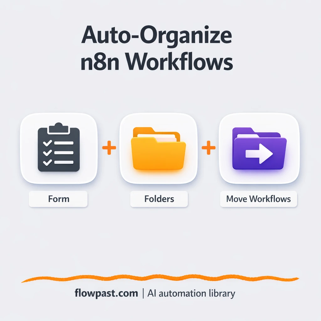 Google Forms to Slack, tidy tags into folders fast - n8n workflow automation template