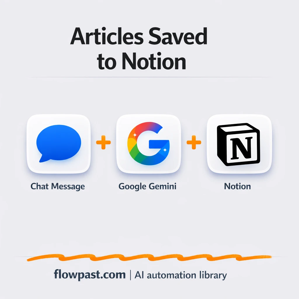 Discord to Notion, clipped research with smart tags - n8n workflow automation template