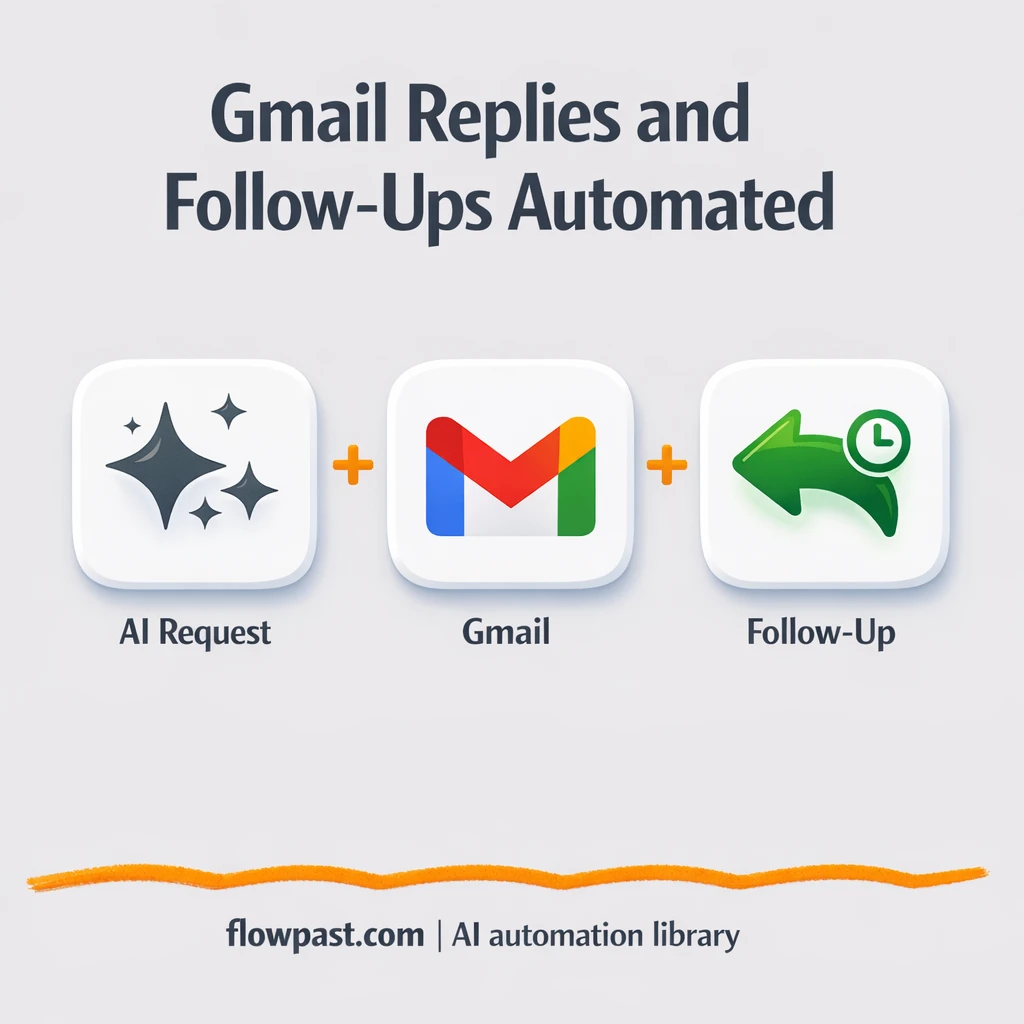 Gmail + Google Sheets: follow-ups you never miss - n8n workflow automation template