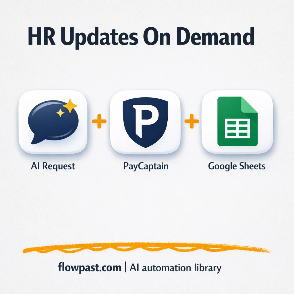 PayCaptain + Google Sheets: safer employee audit logs - n8n workflow automation template