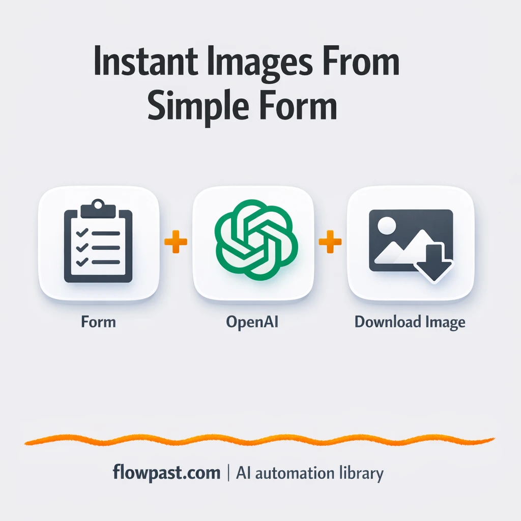 OpenAI + Telegram: image requests turned into files - n8n workflow automation template