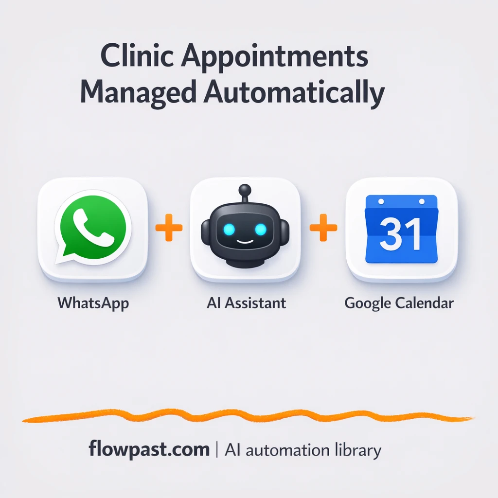 WhatsApp + Google Calendar: confirmations handled - n8n workflow automation template