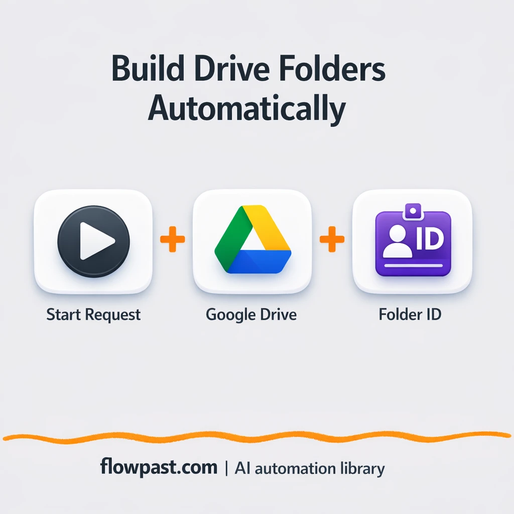 Google Drive + Gmail: client folders created for you - n8n workflow automation template