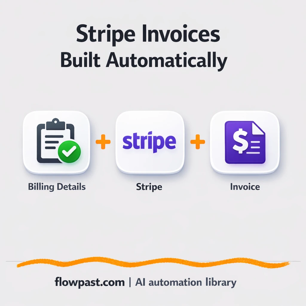 Stripe + Google Sheets: invoices logged, no duplicates - n8n workflow automation template
