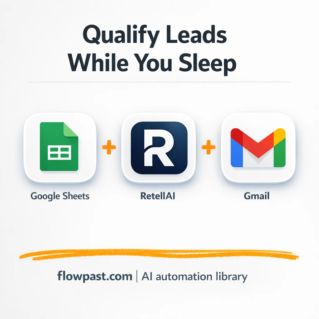 Google Sheets + Twilio: lead calls logged and recapped - n8n workflow automation template