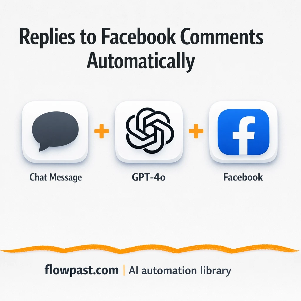 Facebook + OpenAI: smarter comment replies, fewer misses - n8n workflow automation template