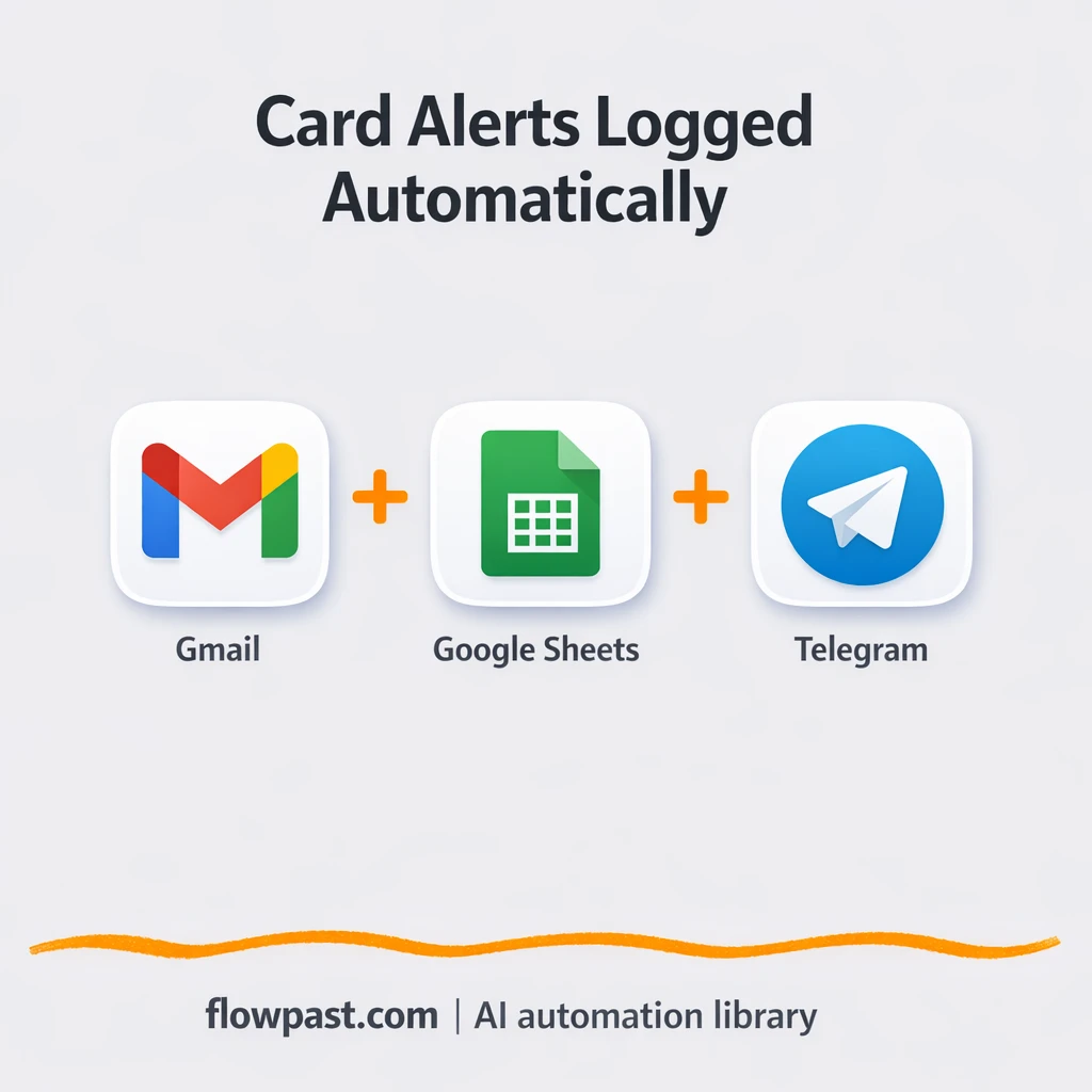 Gmail to Google Sheets, expenses logged and shared - n8n workflow automation template
