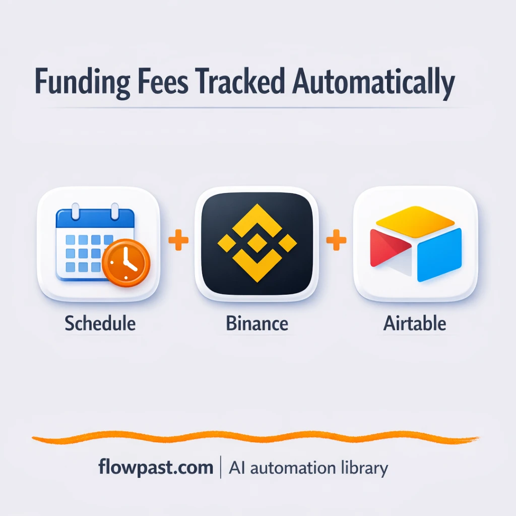 Binance + Airtable: funding fees tracked reliably - n8n workflow automation template