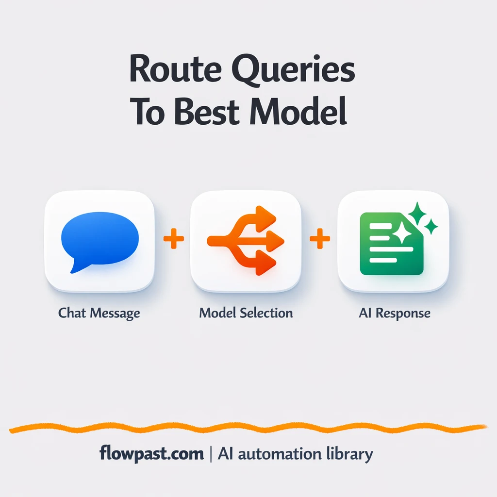 OpenRouter + OpenAI: route prompts, cut AI spend - n8n workflow automation template