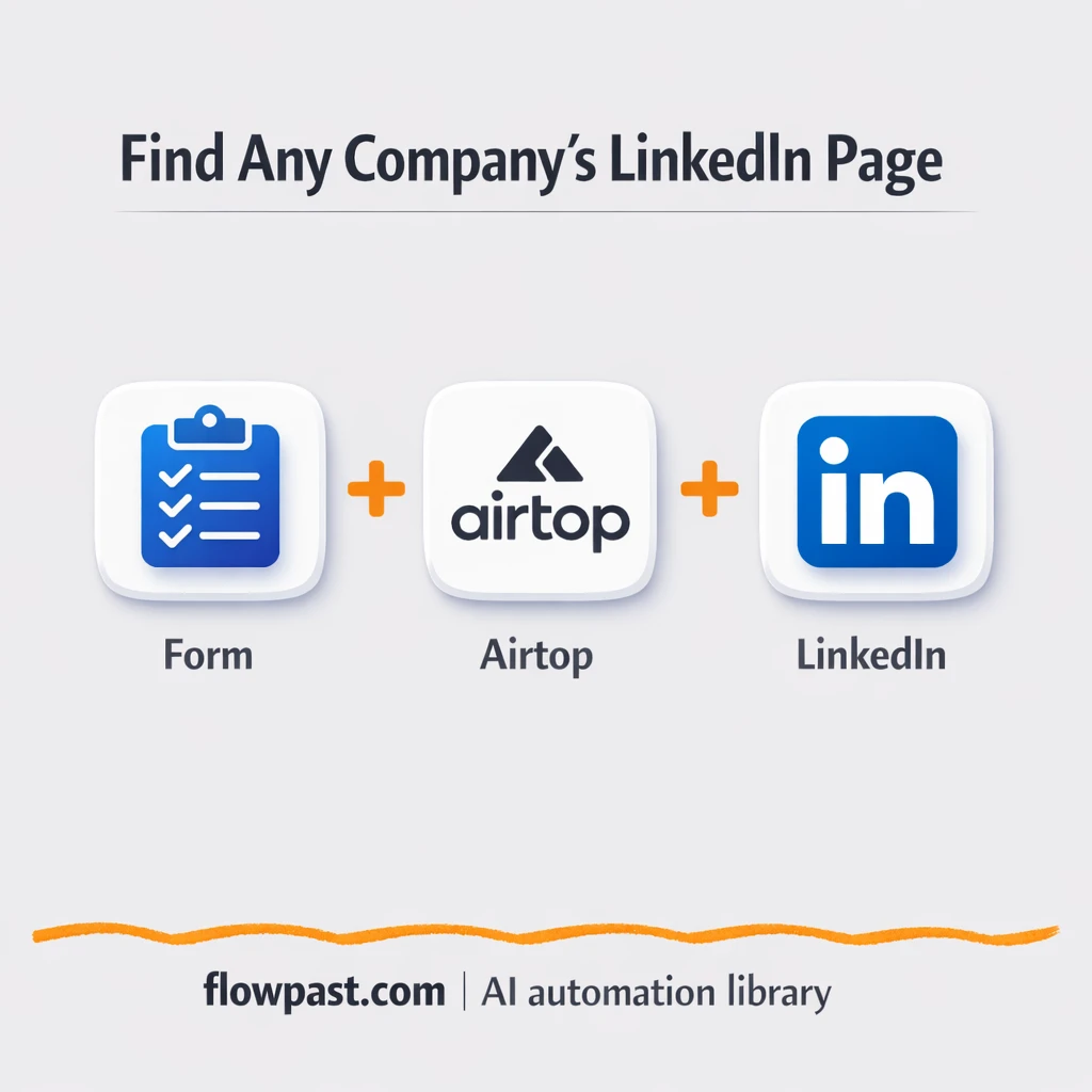 Airtop + Google Sheets: verified LinkedIn URLs - n8n workflow automation template