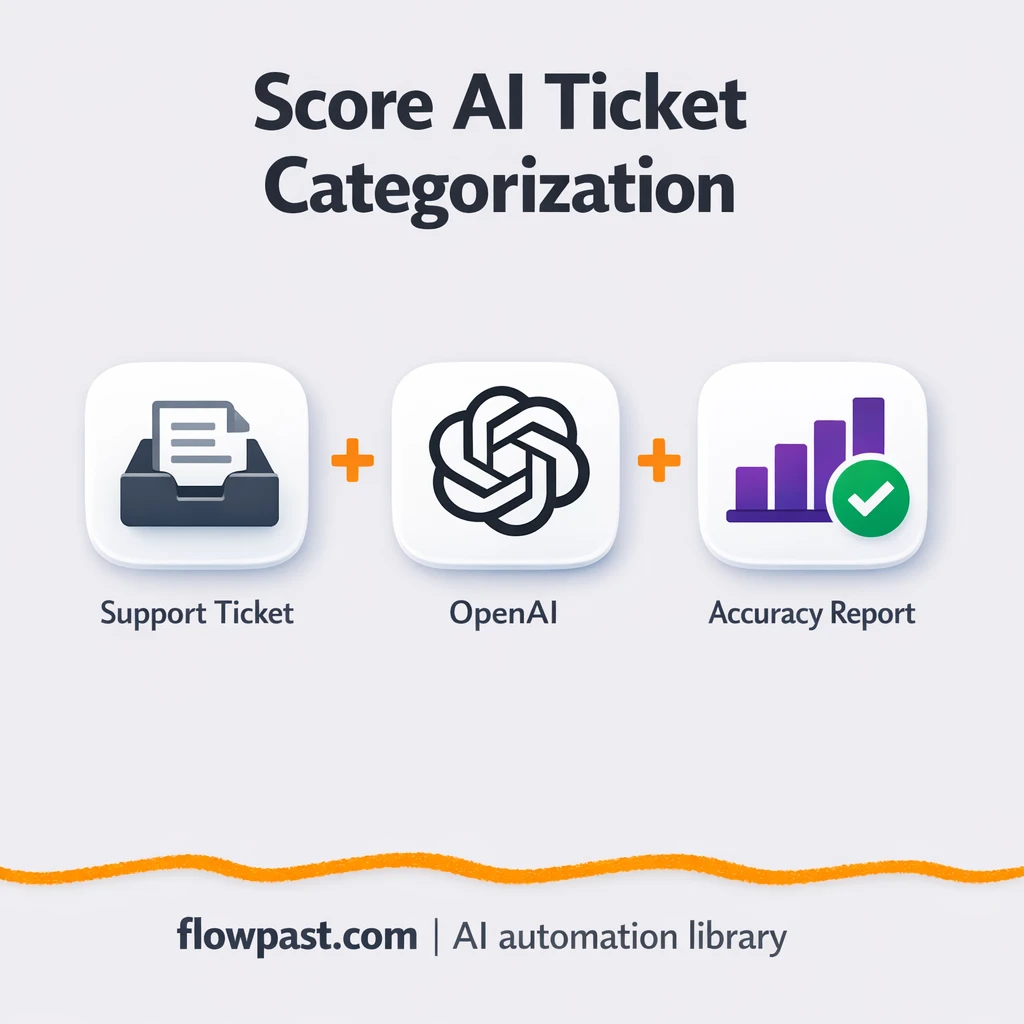 OpenAI + Telegram, smarter support ticket triage - n8n workflow automation template