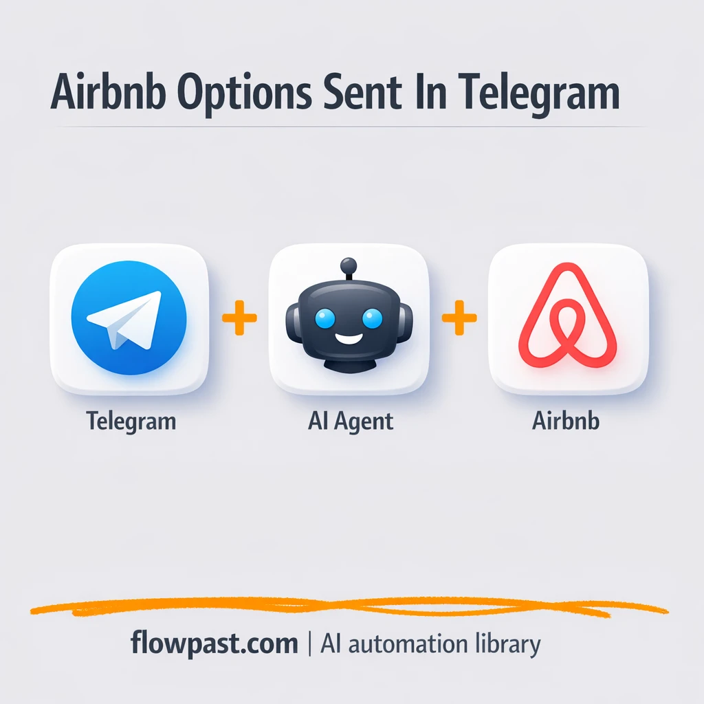 Telegram + OpenAI: faster Airbnb guest replies - n8n workflow automation template