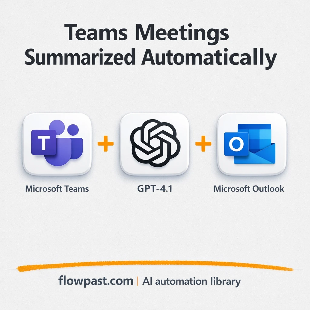 Teams to Mem.ai, meeting notes you can actually use - n8n workflow automation template