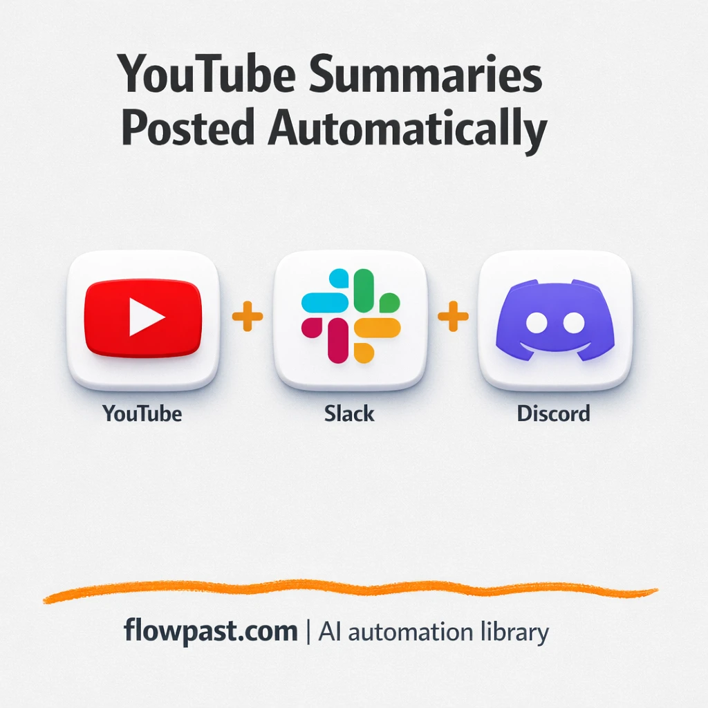 Slack + Google Sheets: approve YouTube summaries fast - n8n workflow automation template