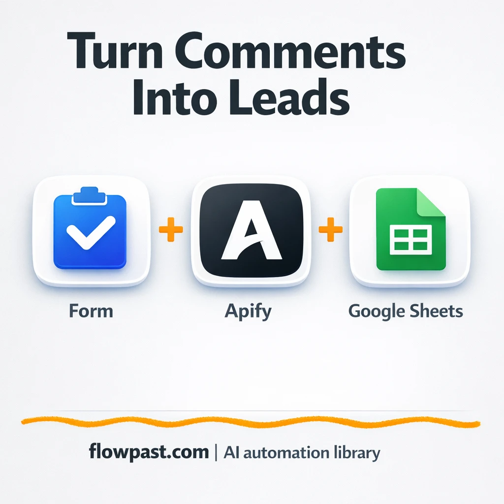 Apify to Google Sheets, clean LinkedIn lead lists - n8n workflow automation template