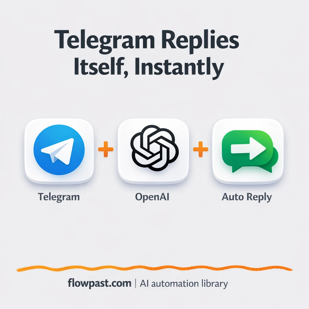 Telegram + OpenAI: voice notes answered automatically - n8n workflow automation template