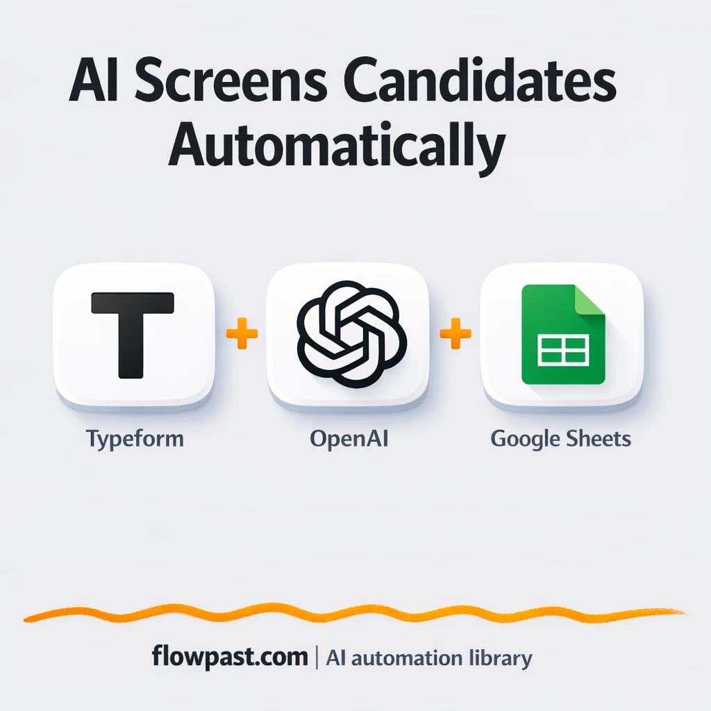 Google Sheets + Slack, faster resume shortlists - n8n workflow automation template