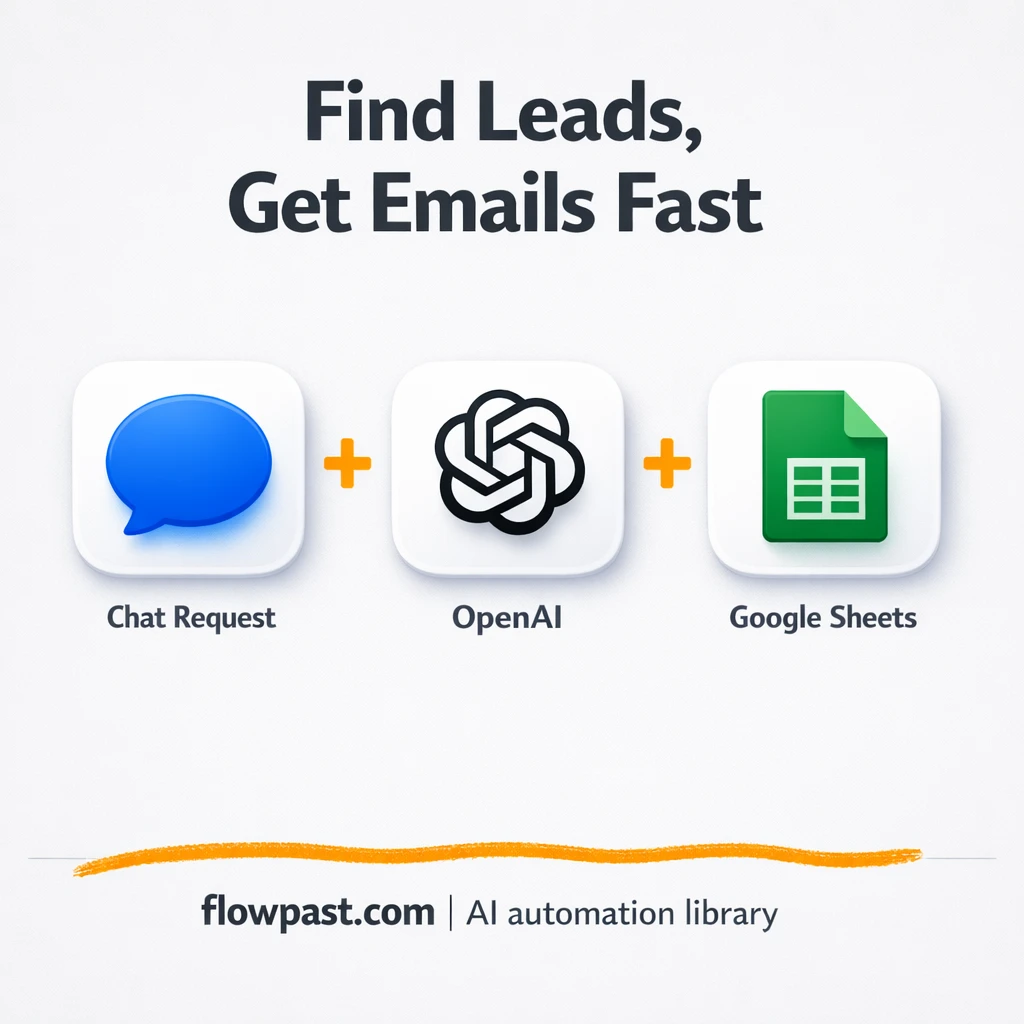 LinkedIn to Google Sheets, leads enriched with OpenAI - n8n workflow automation template