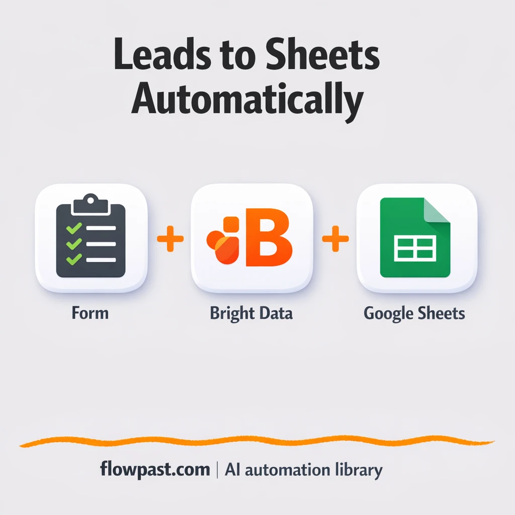 Bright Data to Google Sheets, clean Maps leads fast - n8n workflow automation template