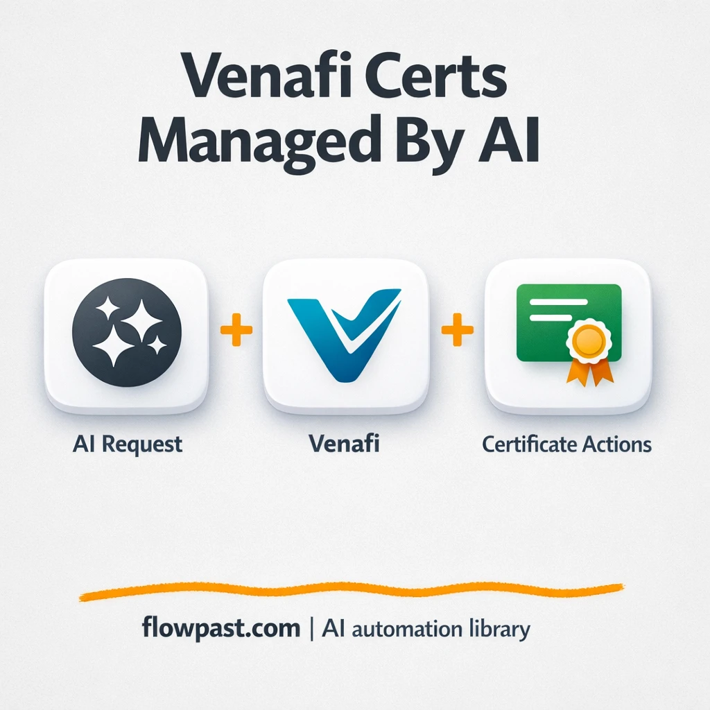 Venafi + Slack: certificate renewals without the chase - n8n workflow automation template