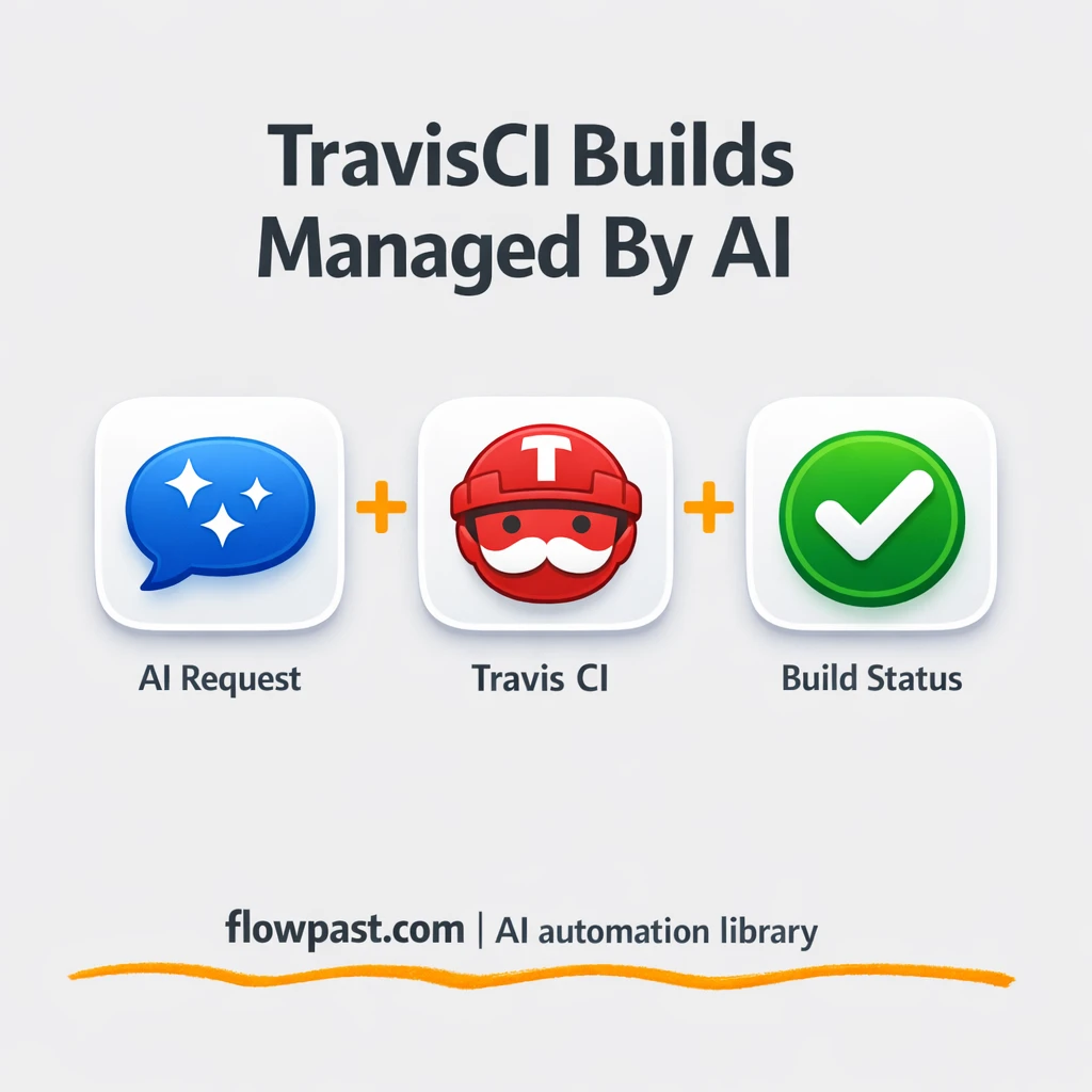 TravisCI + Slack: CI build help without the pings - n8n workflow automation template