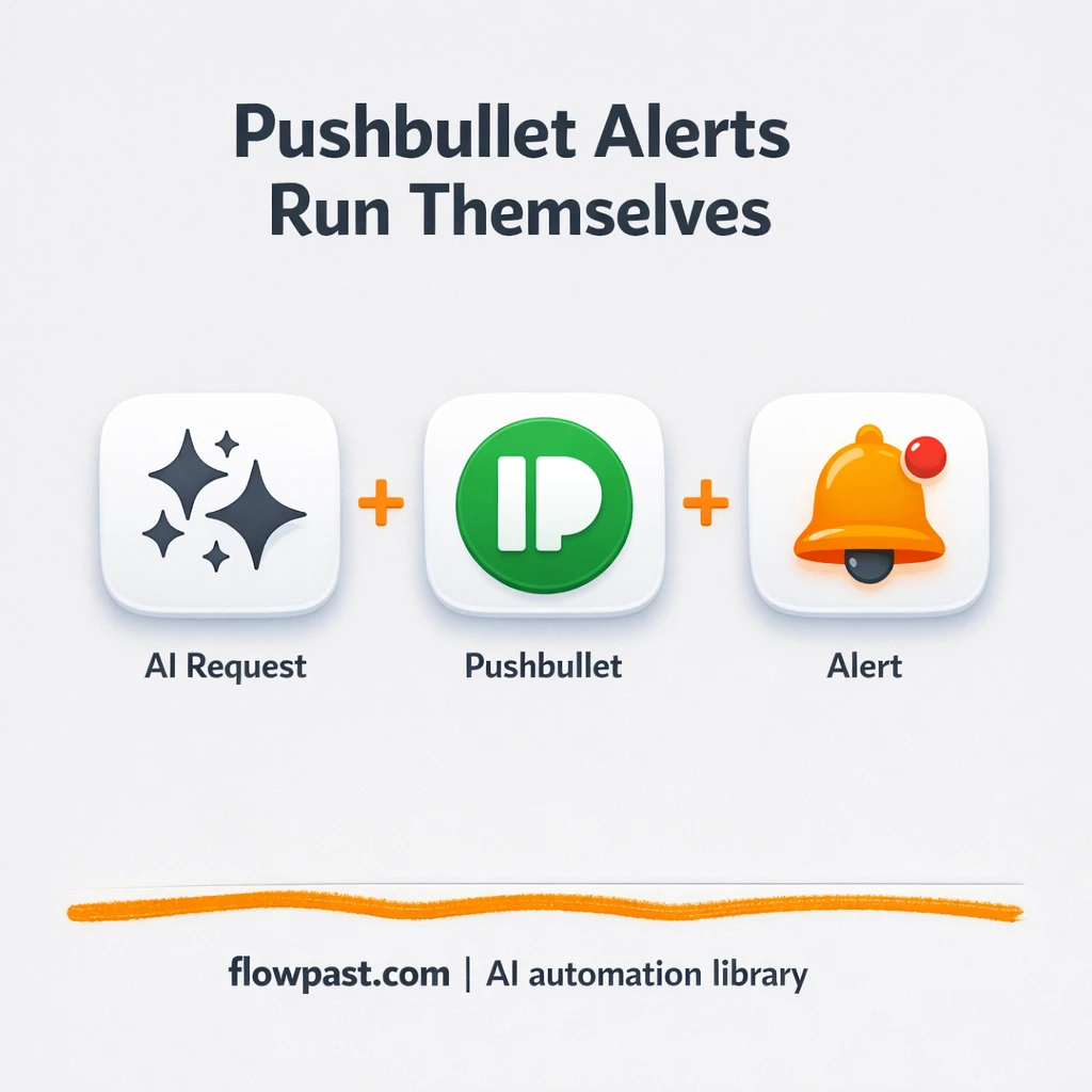 Pushbullet + Telegram: alerts stay current, hands free - n8n workflow automation template