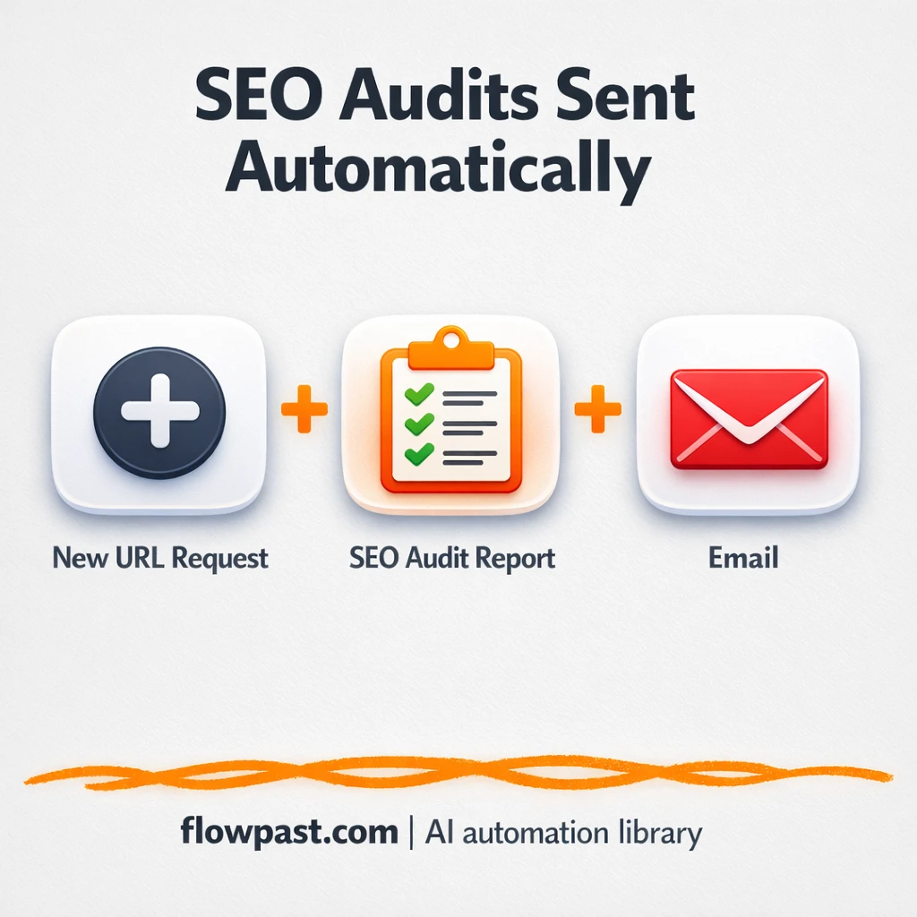 Google PageSpeed + Email, SEO audits clients trust - n8n workflow automation template