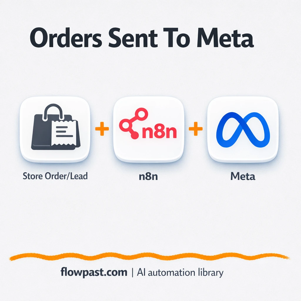 Meta Ads + Shopify, cleaner purchase tracking - n8n workflow automation template