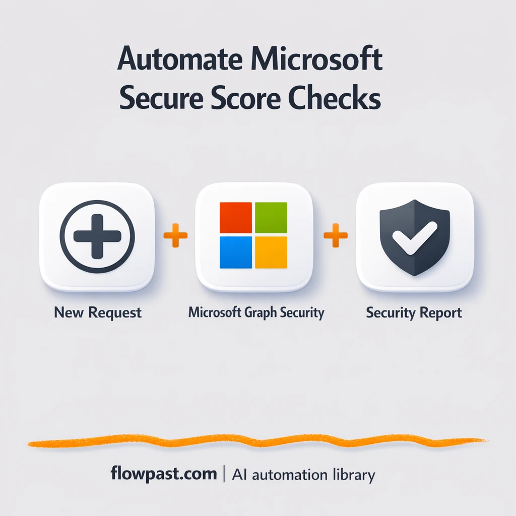 Microsoft Secure Score to Google Sheets, always ready - n8n workflow automation template