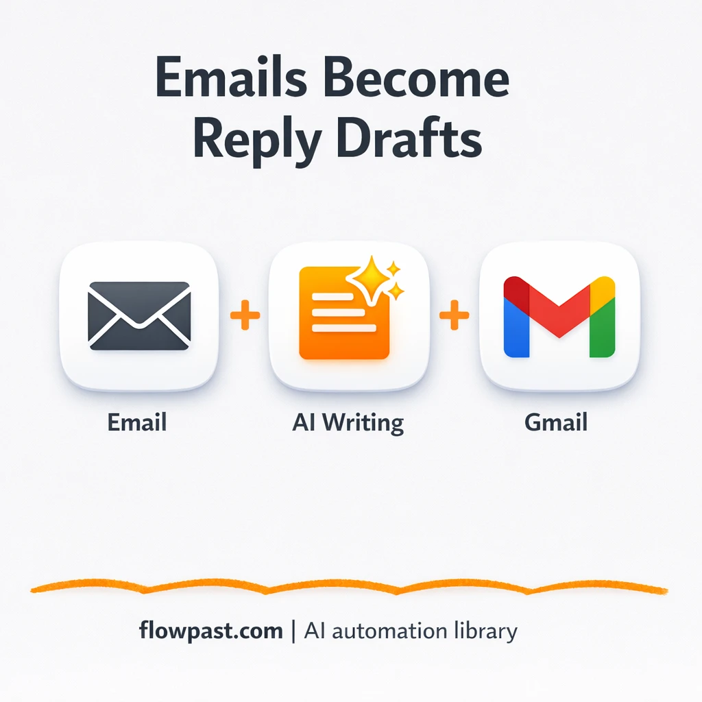 Gmail + Ollama: ready to review reply drafts - n8n workflow automation template