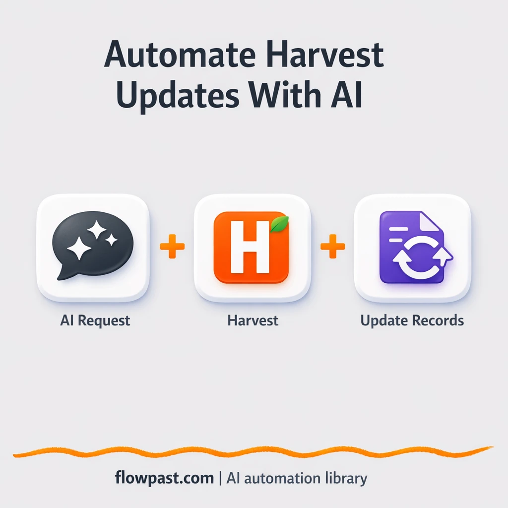 Harvest + Microsoft Teams: fewer billing busywork - n8n workflow automation template