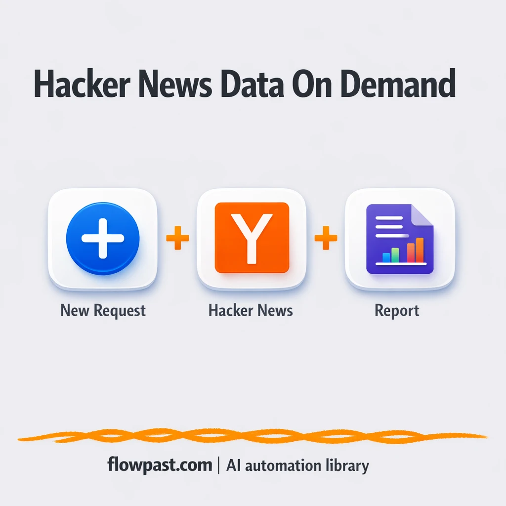 Hacker News to Slack, instant research updates - n8n workflow automation template